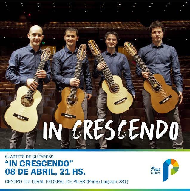 El Cuarteto In Crescendo llega a Pilar