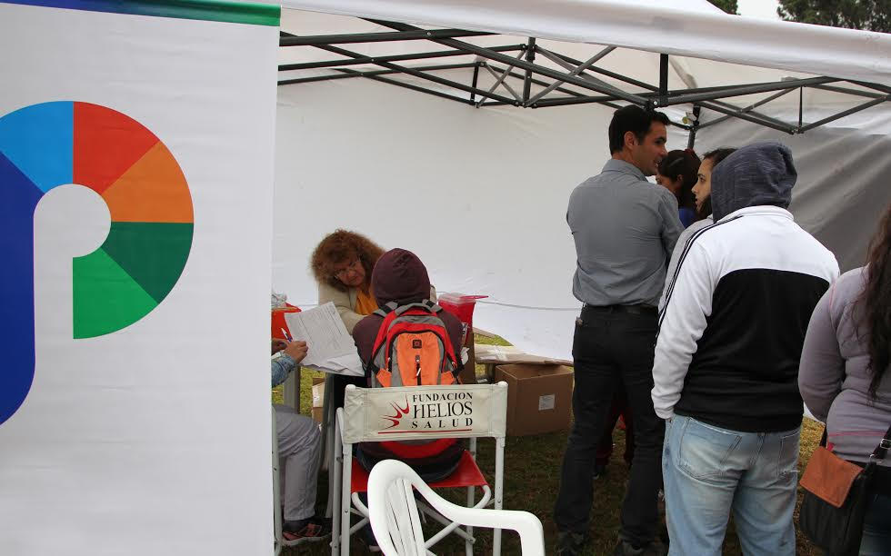 Más de 200 personas se realizaron el test gratuito de VIH en Pilar