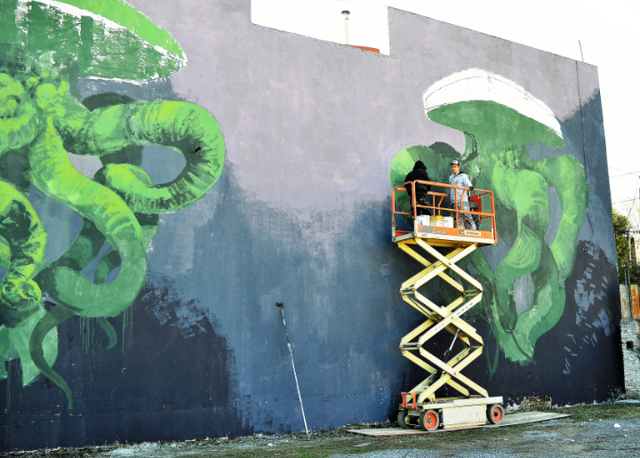 Nuevo mural en Vicente López