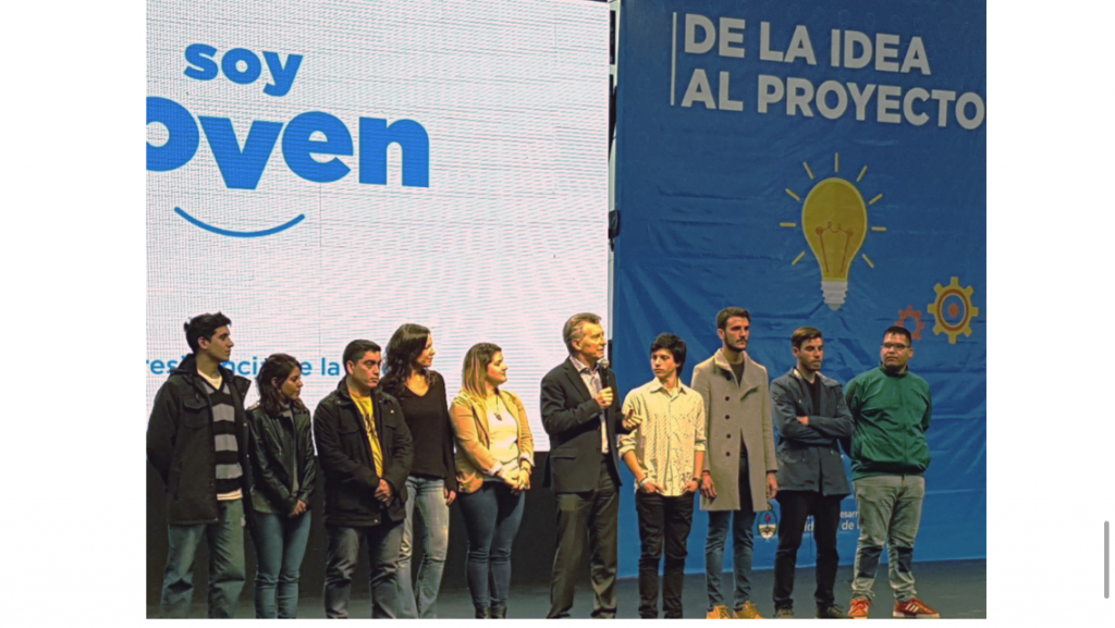 Lanzamiento del programa soy joven