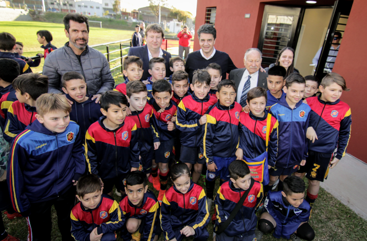 Inauguran cancha auxiliar del Club Colegiales en Vte. López – GBA Reporter