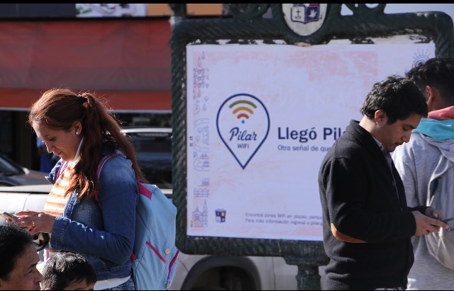 Ya son 28 los puntos de WiFi gratis en Pilar