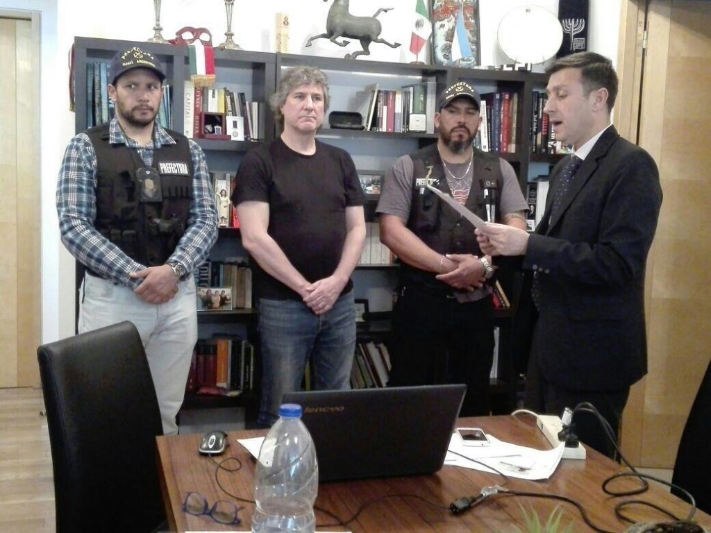 Detuvieron a Amado Boudou
