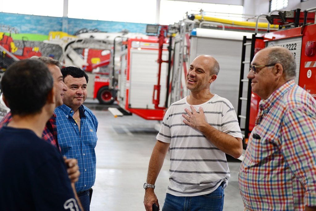 Funcionarios de San Fernando brindaron por la llegada del nuevo año