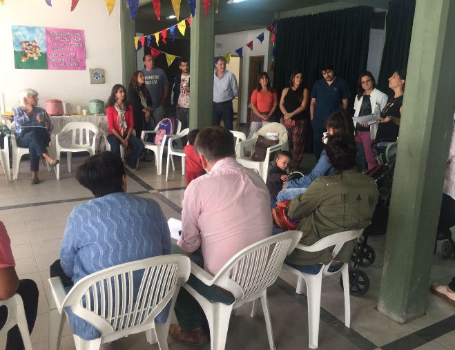 Se lanzó el programa Crianza en Red en Peruzzotti