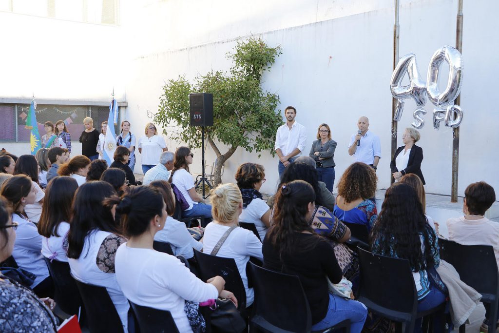 Ducoté inauguró el ciclo lectivo del Instituto Superior de Formación Docente