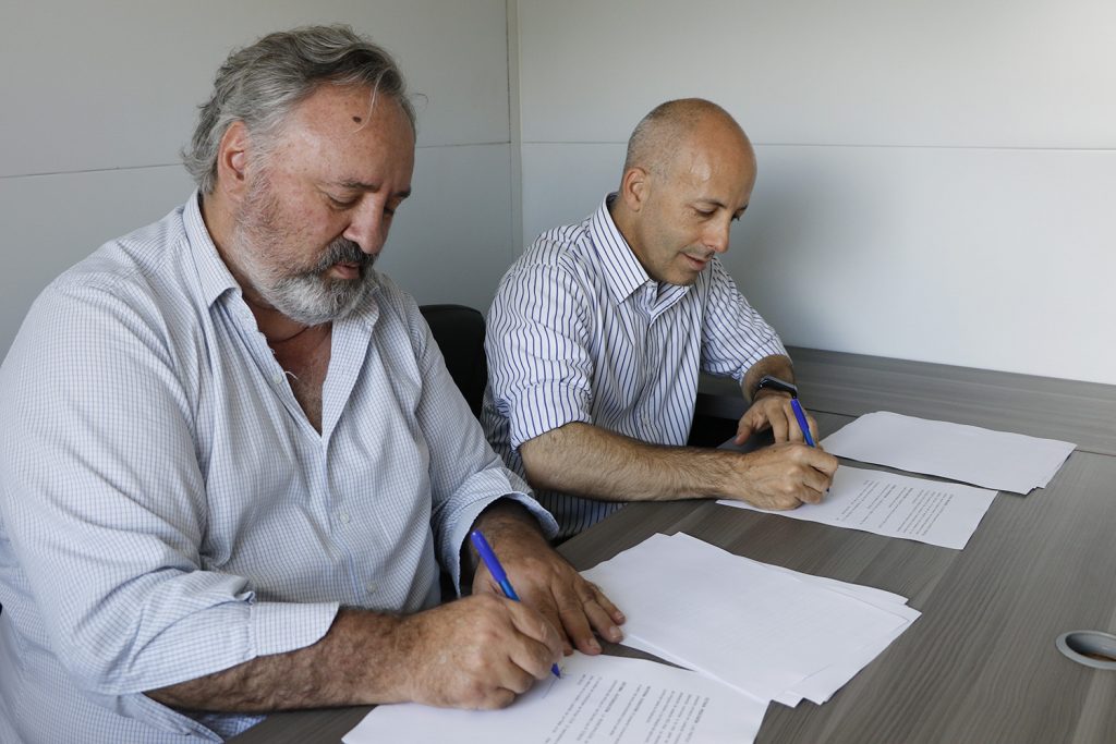 DUCOTÉ Y DE LA TORRE FIRMARON UN ACUERDO PARA LA INNOVACION LOCAL