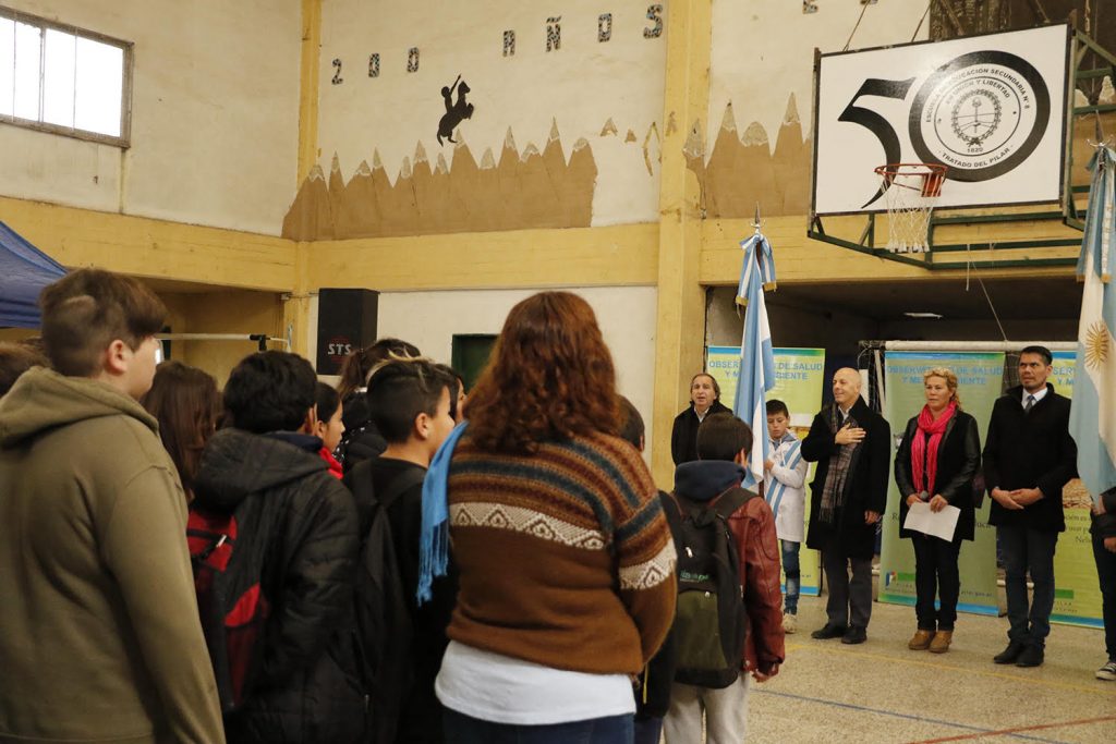 Las escuelas secundarias de Pilar se comprometieron con el Medio Ambiente