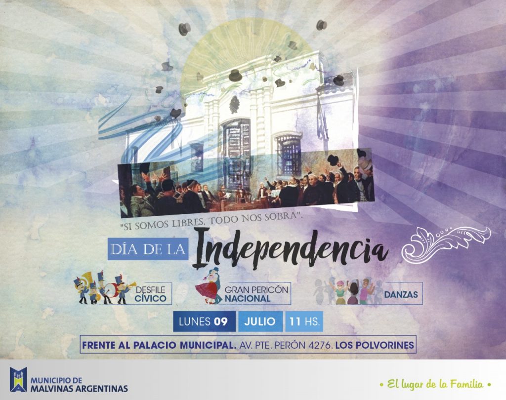 Día de la independencia en familia