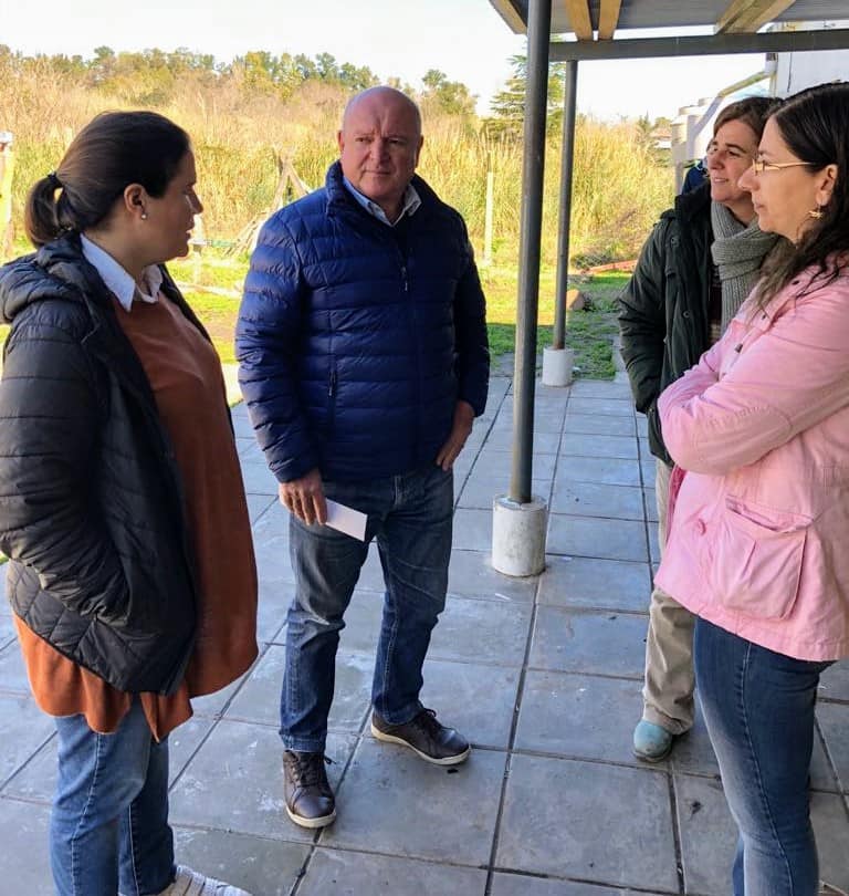 Oroño visitó Marcos Paz
