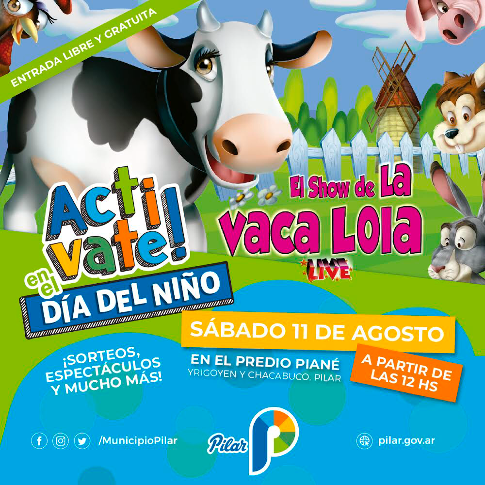 Festejo del Día del Niño en el Predio Piané