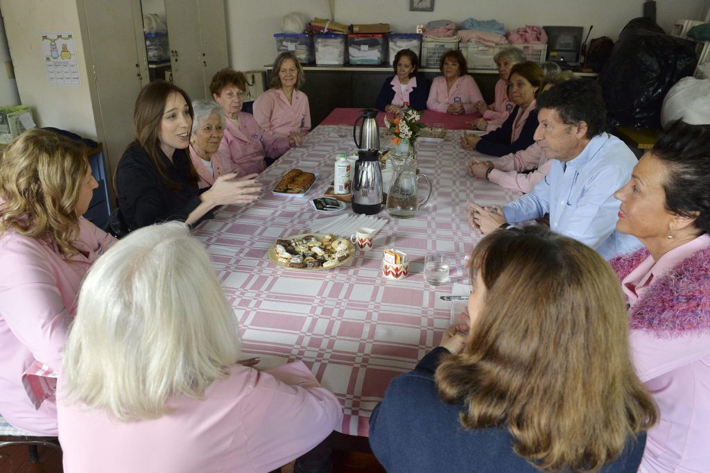 VIDAL SE REUNIÓ CON REPRESENTANTES DE UNA ENTIDAD SOLIDARIA EN SAN ISIDRO