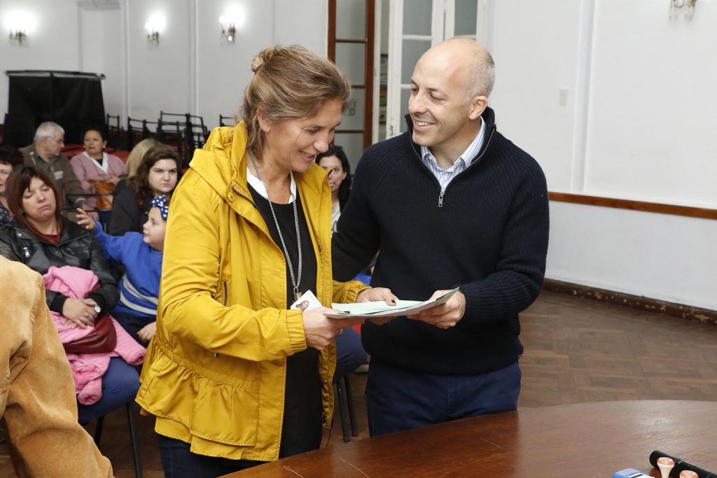 Hoy 40 familias recibieron la Protección de la Vivienda