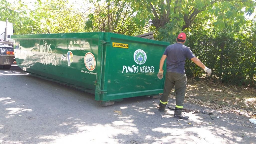 Siguen los operativos “Mi barrio recicla”