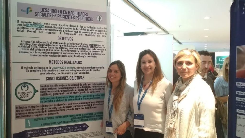 Salud Mental del Sanguinetti presente en el Congreso Internacional de Psiquiatría