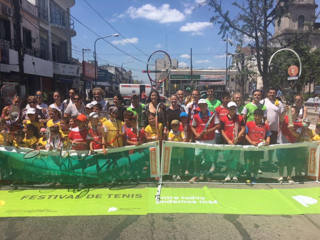 Nuevo “Festival de Tenis” en pleno centro de Pilar