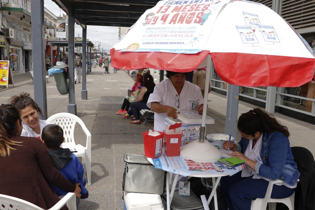 Más de 9 mil niños se vacunaron en la campaña contra el sarampión