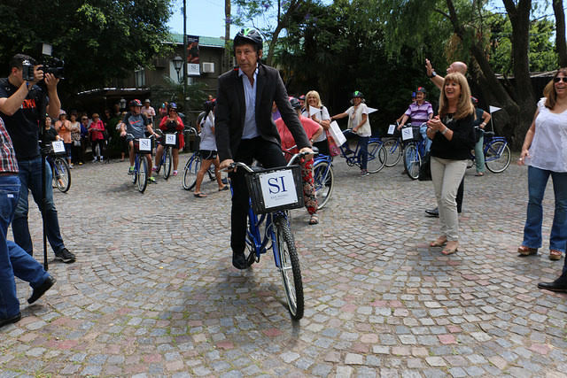 NUEVAS BICICLETAS PARA LOS ABUELOS DE PUERTO LIBRE