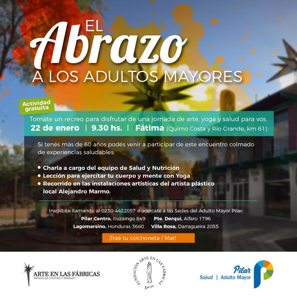 Se viene “El Abrazo a los Adultos Mayores”