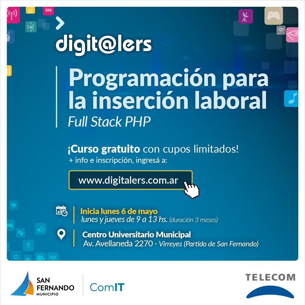 Curso de Programación para la Inserción Laboral en San Fernando