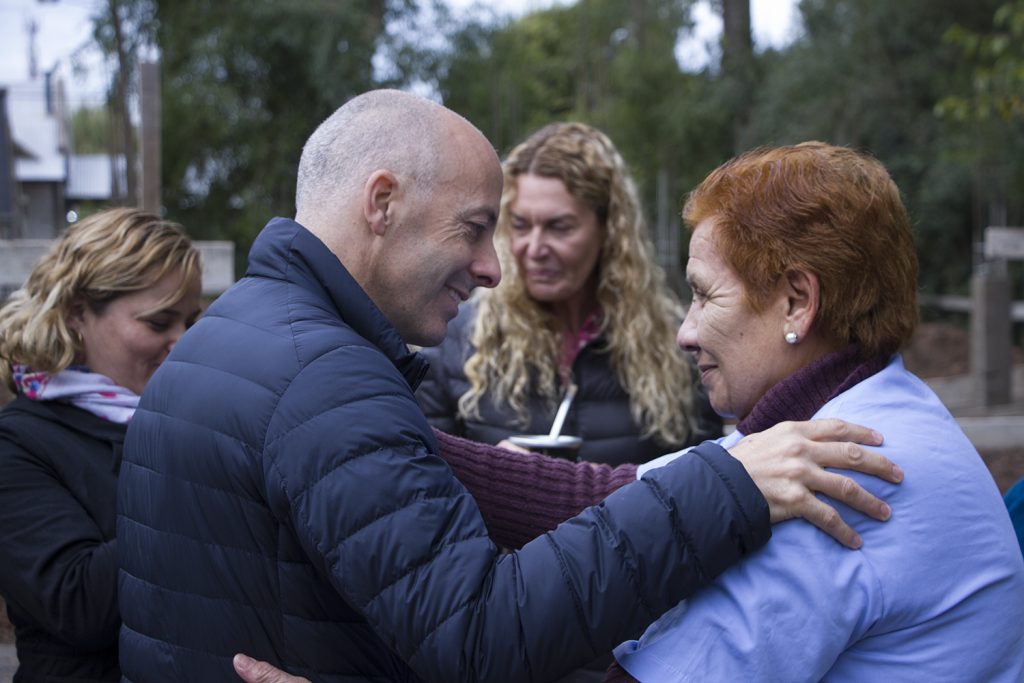 DUCOTÉ RECORRIÓ LAS OBRAS DEL NUEVO CENTRO DE ATENCIÓN PRIMARIA DE SALUD DE MANANTIALES