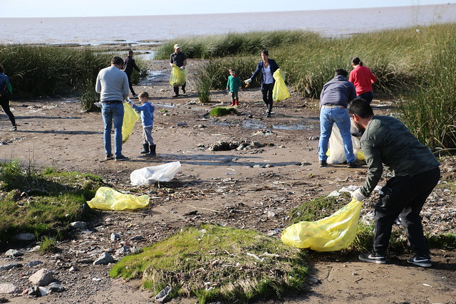 NUEVA JORNADA DE LIMPIEZA DEL RÍO EN SAN ISIDRO