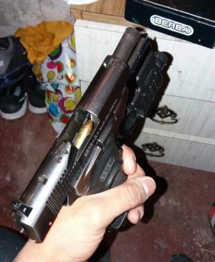Vicente López: robaba con un arma con mira láser y fue detenido