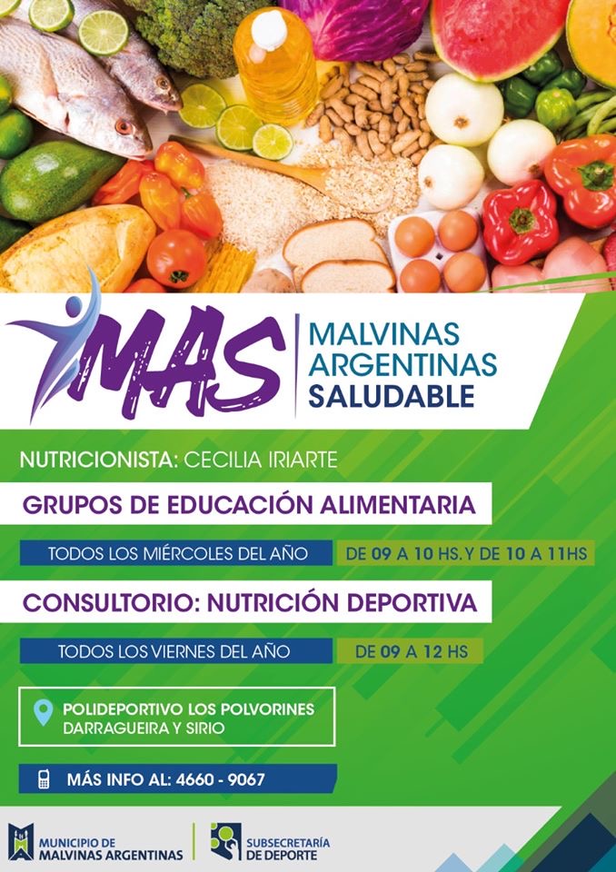 Malvinas Argentinas: el Municipio trabaja por una alimentación saludable