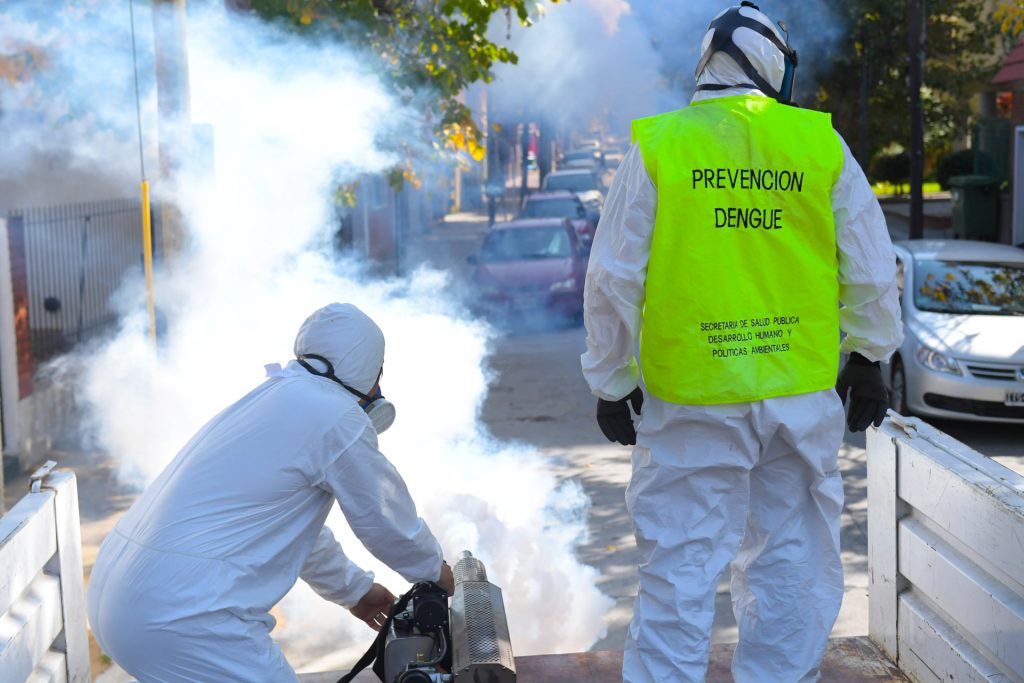 San Fernando continúa fumigando contra el dengue
