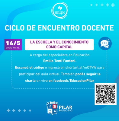 Emilio Tenti Fanfani, participará del conversatorio docente que realiza el Municipio y la UNIPE