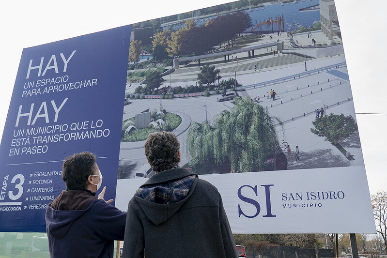 CÓMO SERÁ EL ACCESO PRINCIPAL AL PARQUE PÚBLICO DEL PUERTO DE SAN ISIDRO