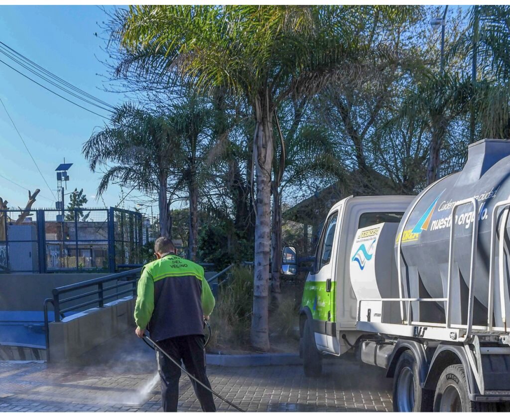 San Fernando realiza limpieza de túneles para mantener en condiciones los accesos a la ciudad