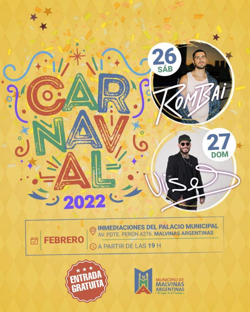 Llega “Carnaval en Malvinas 2022”