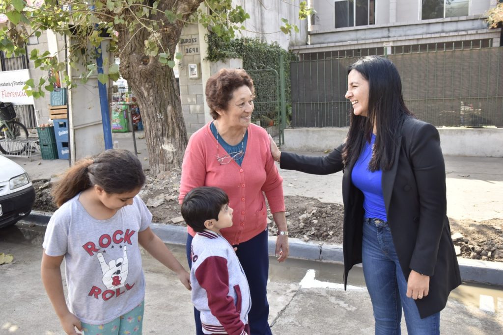 Noe Correa visitó un nuevo comienzo de obra en Los Polvorines