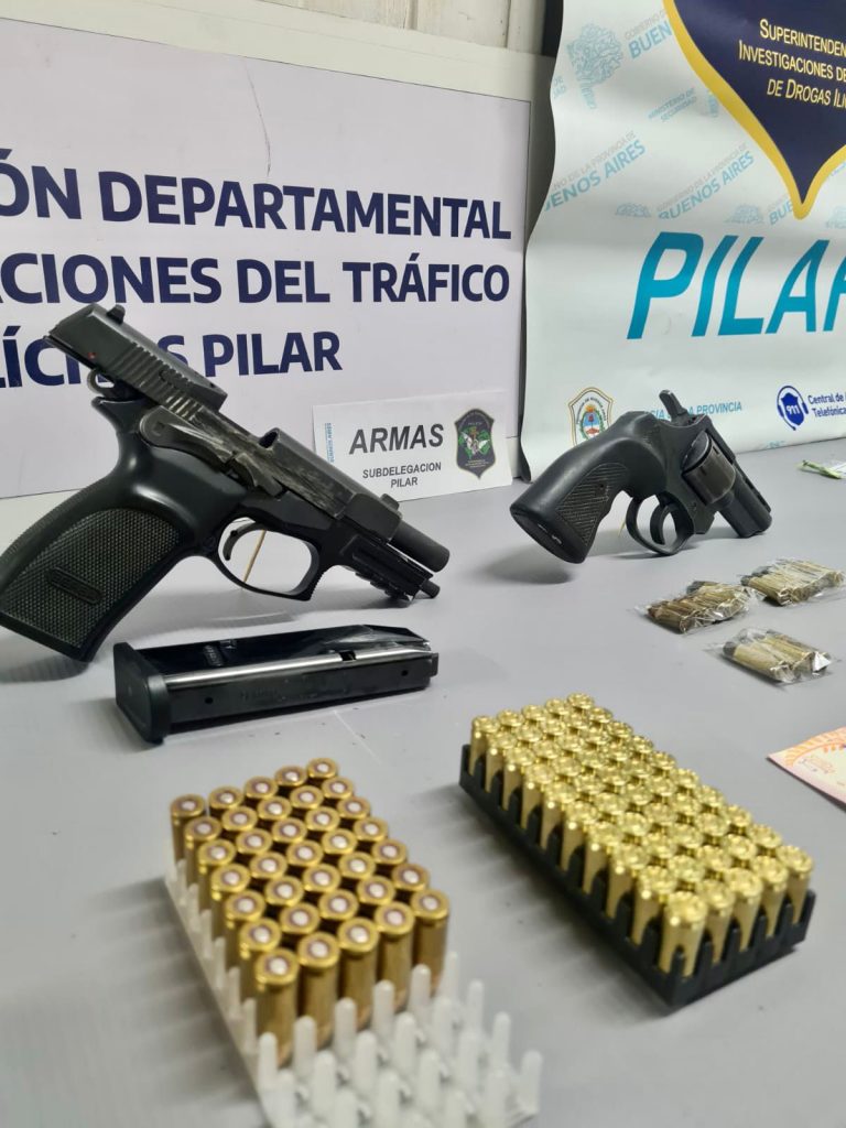 La policía de Pilar desbarató a una peligrosa banda de venta de droga en Derqui