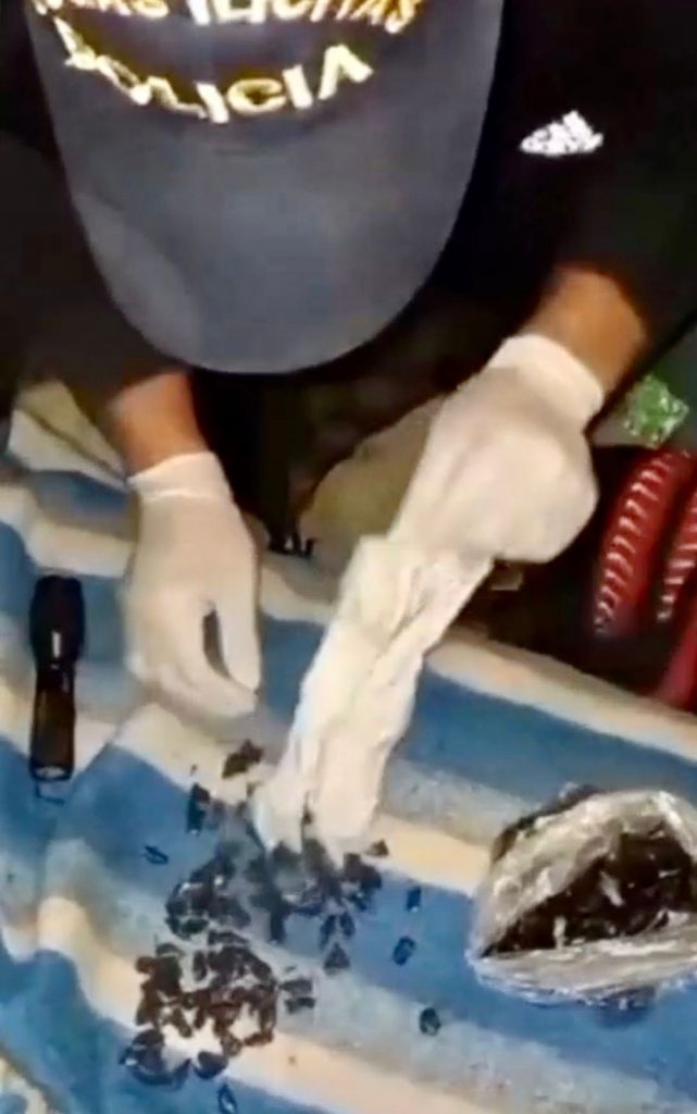 La Policía de Pilar secuestró 464 dosis de cocaína en Villa Uruguay