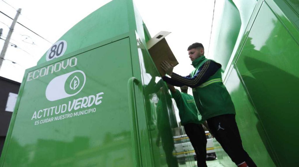 EL PUNTO VERDE MÓVIL EN VALENTÍN ALSINA