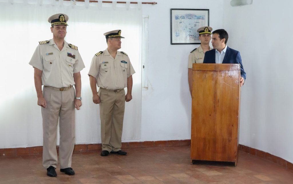 Ramón Lanús participó del acto de cambio de mando de la Prefectura Naval San Isidro