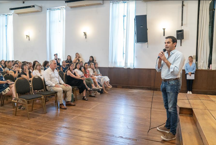 San Isidro: Ramón Lanús y Esteban Bullrich participaron de una jornada de capacitación con más de 300 docentes