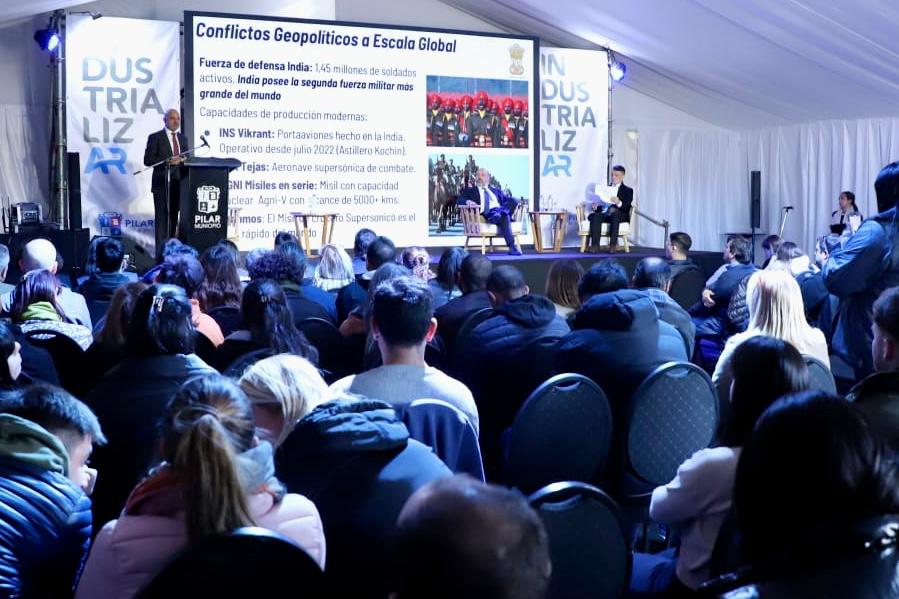 China, India y Brasil, presentes en industrializAR, en Pilar