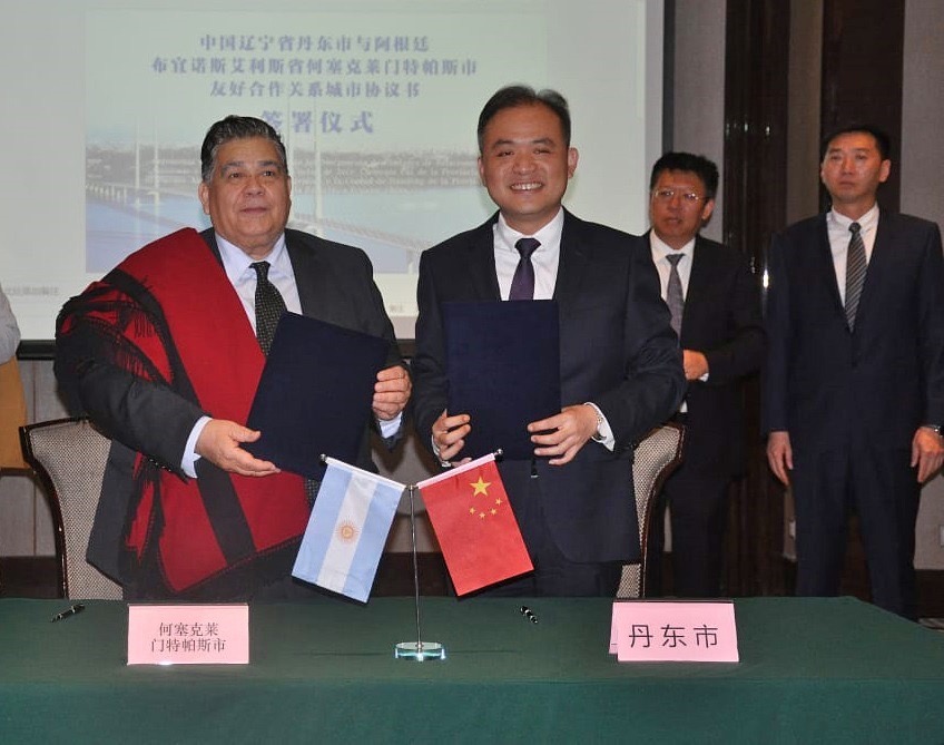 Mario Ishi realizó acuerdos con China