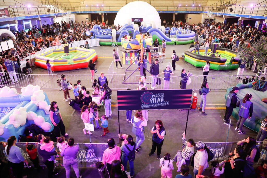Más de 120 mil vecinos y vecinas visitaron Parque Pilar Vacaciones de Invierno