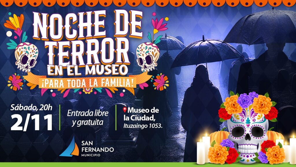 Este sábado, San Fernando tendrá una Noche de Terror en el Museo