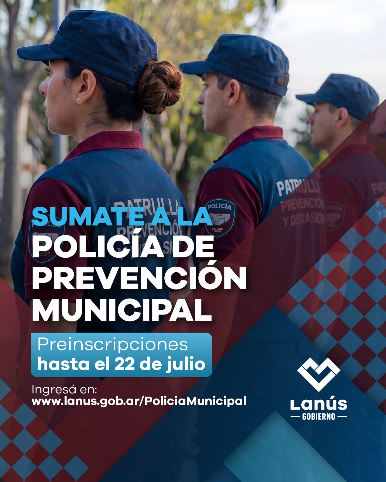 Convocatoria para la policía municipal