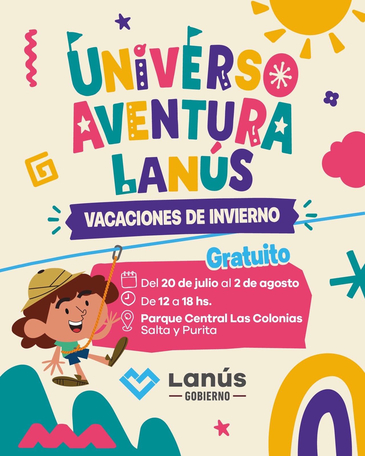 Propuestas para las vacaciones en Lanús