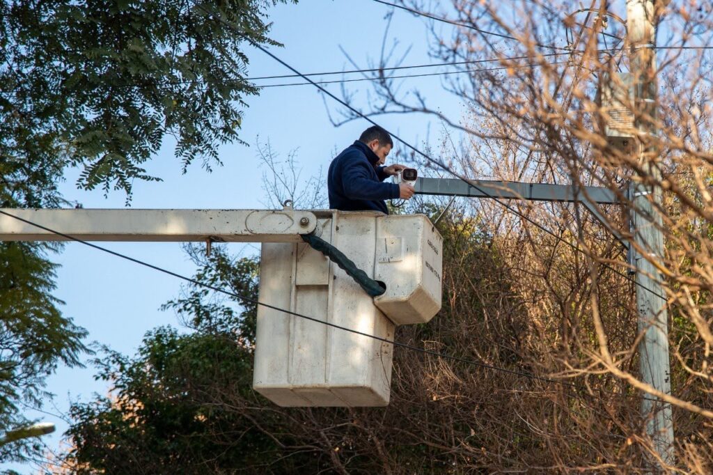 Más cámaras de vigilancia en Lanús