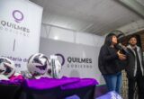 Quilmes entregó material deportivo
