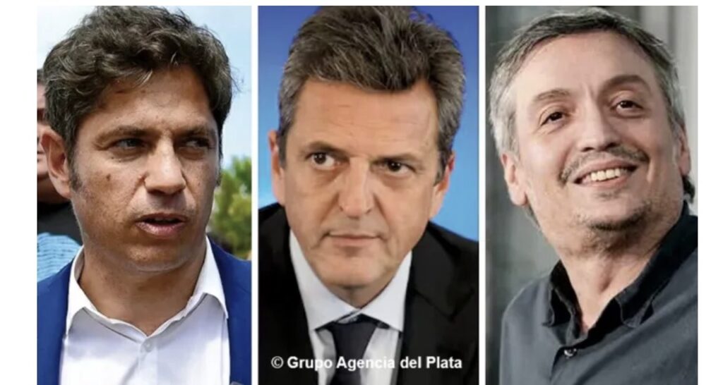 Reunión entre Axel, Massa y Máximo
