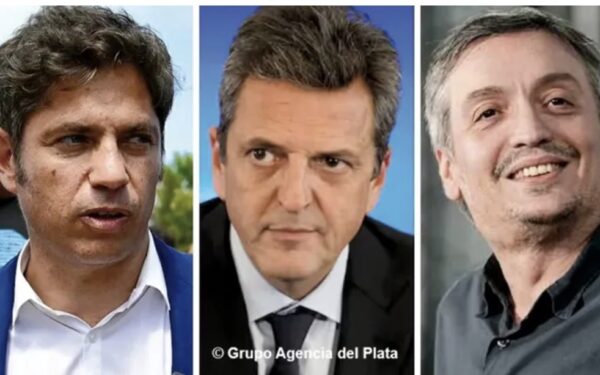 Reunión entre Axel, Massa y Máximo