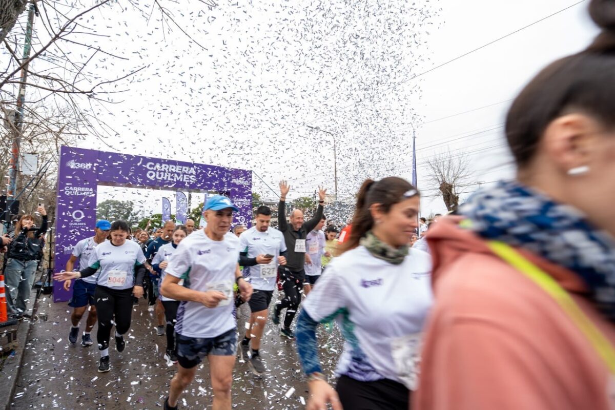 Multitudinario festejo en el aniversario de Quilmes